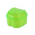 thumbnail image 1 of Caja de baño para el cuidado de la dentadura Limpiar los dientes postizos Enfermería Contenedor de red para colgar (Verde) Ehuebsd Cuidado Belleza, 1 of 9