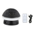 thumbnail image 1 of Proyector de luz LED de galaxia para interior de coche, USB, atmósfera romántica, cielo estrellado nocturno Negro, 1 of 9