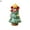 Green tree, variant on Cheers.US Mini Crafts Resin Santa Claus Snowman Elephant Ornaments Kit for DIY Christmas Fairy Garden and Snow Globes