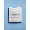 thumbnail image 3 of Atlanta Airport Departure Stamp Sweatshirt Men -Image by Shutterstock, Male XX-Large, 3 of 4
