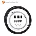 thumbnail image 1 of Trlreq Premium Bicycle Brake & Derailleur Cable Kit: High Carbon Steel Line with Inner Wire, Universal Fit for Mountain & Road Bikes, Essential Basic Set for Reliable Performance – Black Brake, 1 of 6