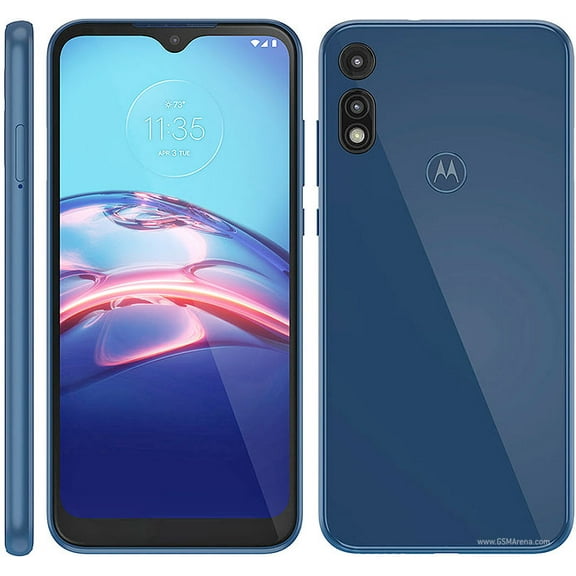 Open Box Motorola XT2052-1 Moto E 6.2" Screen 13MP Camera 2GB RAM 32GB Storage LTE Midnight Blue