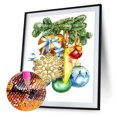 thumbnail image 1 of Cuadros Decorativos Decoraciones navideñas Kit de pintura de diamantes Decoración de taladro en forma especial parcial (L3405) Wdftyju embutido en tela, 1 of 8