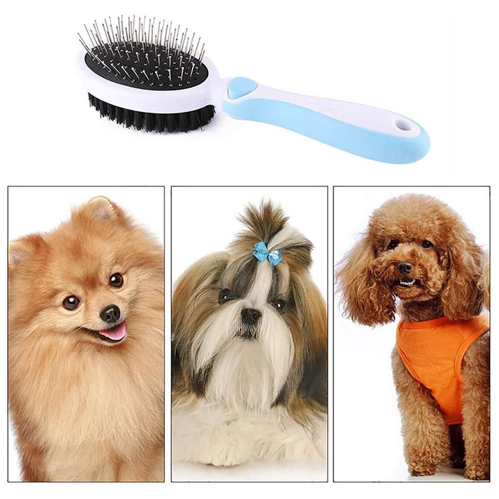 VONKY Double sided Air Cushion Pet Comb Dog Brush for Removing Knots Pet Massage Comb