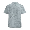 thumbnail image 3 of High Quality Hawaiian Shirts for Men Short Sleeve Aloha Beach Shirt Floral Summer Casual Button Down Shirts Blouses N5GXIZ, 3 of 7