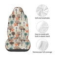 thumbnail image 4 of Lsque Squirrels and Trees Pattern Car Seat Covers for Front Seats , Waterproof Seat Covers for Cars, Sporty Front Seat Covers,Car Seat Cover Protector Front Seats, 4 of 5
