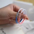 thumbnail image 5 of to My Granddaughter Forever Linked Together Handmade Braided Bracelet, Simple and Stylish Adjustable Braided Bracelet for Teen Girls, Love Jewelry Gift for Granddaughter, 5 of 7
