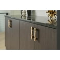 thumbnail image 2 of Belwith-Keeler B077514-BM 96 mm & 128 mm cc Sandrine Cabinet Pull, Black Mist, 2 of 7