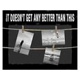 thumbnail image 1 of Black Better Life Vintage Photo Clip Chalkboard Wood Photo Clip, 1 of 1