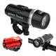 thumbnail image 2 of Nuevo juego de luces de bicicleta de montaña de 5 LED para bicicleta, luces delanteras y traseras para bicicleta, 2 of 3
