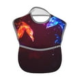 thumbnail image 2 of Easygdp Futuristic Red And Blue Bird Bibs For Babies, Baby Bibs for Eating, Toddler Bibs, Waterproof Bibs, Feeding Bibs, for Toddlers, Boys, Girls, 2 of 8