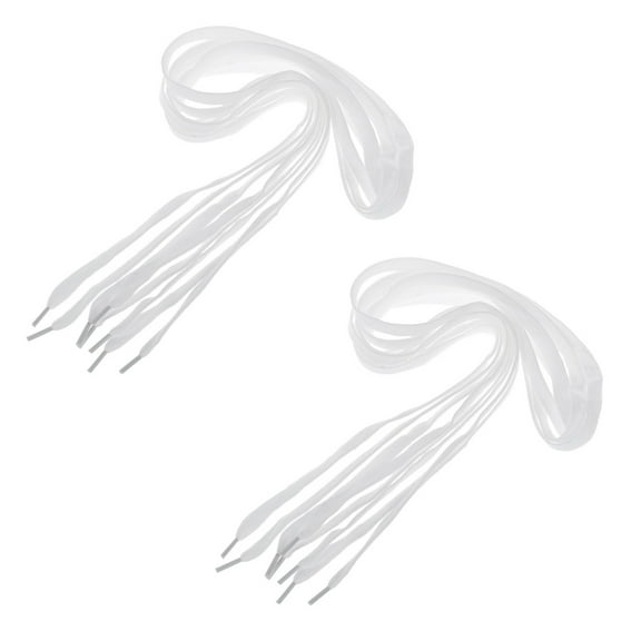 White Sneaker Shoes Strings 2 Pairs
