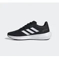 thumbnail image 2 of Adi - das RunFalcon 3 Cloudfoam Men’s Size 12 Low Running Shoes Black/White HQ3790, 2 of 6