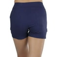 thumbnail image 2 of ToBeInStyle Women's Cotton-Blend Stretch Shorts, 2 of 5