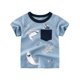 thumbnail image 1 of Camiseta para niños, para niños, niñas, niños, camisetas para niños, bebés, niños pequeños, camisetas de dibujos animados de algodón, ropa corta Tan Jianjun unisex, 1 of 2