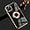 Black, variant on Case for iPhone 13 Pro Max Ring Holder Case with Diamond Shiny Plating Rose Gold Edge Built-in 360 Rotation Magnetic Kickstand for Women Girls Slim Soft TPU Protective Cover 6.7 Inch, Green