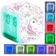 thumbnail image 4 of Unicorn Digital Alarm Clocks For Girls, Led Night Glowing Cube Lcd Clock With Light Children Wake Up Bedside Clock Birthday Gifts For Kids Women, 4 of 5