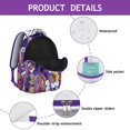 thumbnail image 4 of Retro Paisley Print Backpack – Unique Paisley Gift for Teens & Adults, Durable School Bag for University, Fashionable Laptop Backpack for Work, 4 of 6