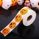 thumbnail image 5 of Pegatinas de Halloween para niños, 500 pegatinas de calabaza para decoración de fiesta/libro/bolsa de regalo de Halloween, 2 rollos, 5 of 5
