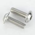 thumbnail image 3 of HAHDAXIA M4-0.7 x 20mm Flanged Button Head Socket Cap Screws, Stainless Steel 18-8 (304), Bright Finish, Full Thread, Allen Socket Drive, Quantity 100, 3 of 5