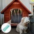 thumbnail image 7 of HINTRMENT 1Pcs Cuttable Sky-Blue Flat Strip Doggy Door for Home Use 190.0X7.3X0.06In, 7 of 7
