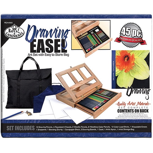 Easy Royal Langnickel Sketching And Drawing Artist Easel Se for Beginner