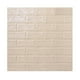 thumbnail image 2 of Papel tapiz 3D Etiqueta de pared de ladrillo Espuma TV Calcomanía de fondo Autoadhesivo Peel adhesivo, 10 piezas, Beige Methold HA002452-24, 2 of 6