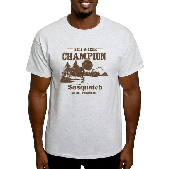 CafePress - Hide & Seek Champion Sasquatch T Shirt - Men's Classic Graphic T-Shirt