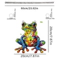 thumbnail image 3 of Colorful Punk Style Cool 2D Flat Acrylic Window Home Decoration Pendant, 3 of 8
