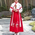 thumbnail image 2 of MUXiin Girls Chinese Hanfu Dress Ancient Traditional Outfit Stage Performance Wear, 2 of 4