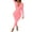 Pink, variant on Jumpsuit Women'S Solid Color Sexy Tight Zipper Jumpsuit,White Women'S Polyester Jumpsuit S