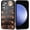 Gothic Bookshelf Moon, variant on Case for Samsung Galaxy S23 Plus, Matte Soft Silicone + Hard PC Anti-Scratch Full Body Rugged Shockproof Protective 2-in-1 Case for Women Men - Bold Celestial Stars Colourful