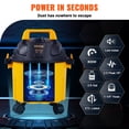 thumbnail image 3 of Aspirador húmedo y seco VEVOR Shop Vac 10L 2.5HP con ventilador, 3 of 9