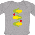 thumbnail image 4 of Inktastic Corn Lover Corn on the Cob Boys or Girls Long Sleeve Baby Bodysuit, 4 of 5