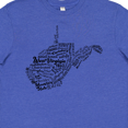 thumbnail image 4 of Inktastic West Virginia State Word Salad Youth T-Shirt, 4 of 5
