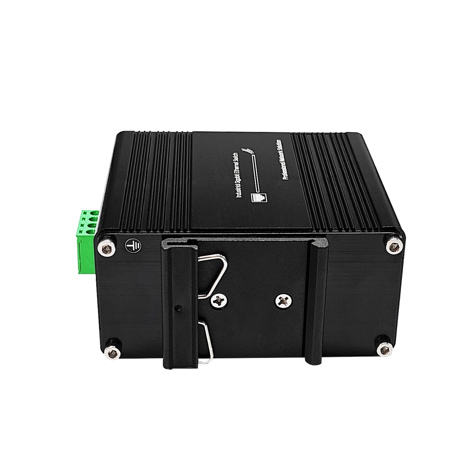 Industrial Gigabit 10 Ports Ethernet PoE+ Switch 8-Port 10/100/1000 Gigabit RJ45
