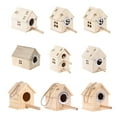 thumbnail image 2 of Birdhouses with Perch Parakeets Nest Box Bird Nesting House Breeding Box for Lovebirds Parrotlets Mating Box, 2 of 8