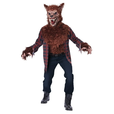 Adult Male Brown Werewolf Blood Moon Costume by California Costumes 1560 01560