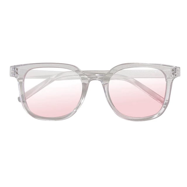 TIEVOSA Lunettes de Mode pour Hommes, Monture Pure à Grande, Décoratives, Style Street, Simples et Nettes (Vert)
