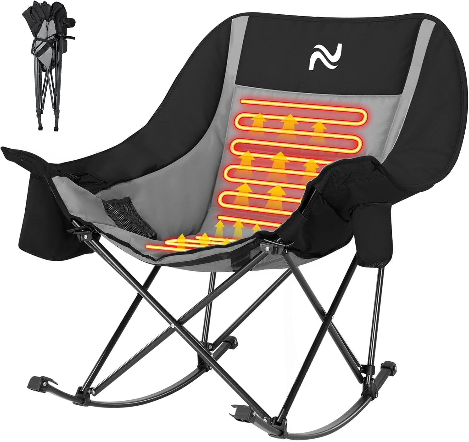 Grand Trunk Mayfly Low Profile Ground Chair ‚Äì Portable Reclining
