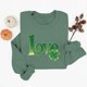thumbnail image 5 of Ounisa St. Patrick's Day Sweatshirt for Women Clover Graphic T Shirts Patty's Day Long Sleeve Tee Tops Pullover, 5 of 6