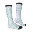 thumbnail image 3 of Picia Women Crew Soft Moisture-wicking Socks Sequins Pattern Design Cotton Socks, One Size fit All, 3 of 9
