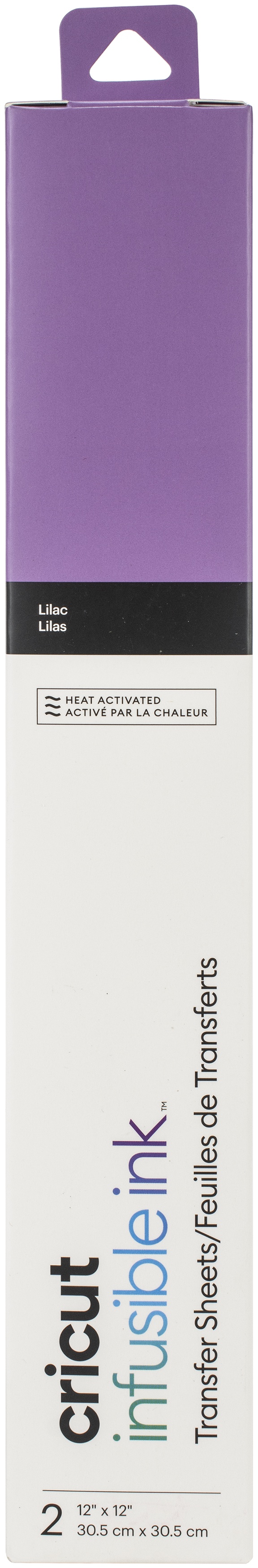 Cricut Infusible Ink Transfer Sheet 12'X12' 2/Package, Lilac