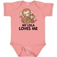 thumbnail image 3 of Inktastic My Lola Loves Me Boys or Girls Baby Bodysuit, 3 of 5