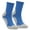 Blue, variant on Deago 5 Pairs Men's Athletic Ankle Socks Low Cut Cushioned Comfort Cotton Running Socks Size 8-12 (Multicolor)