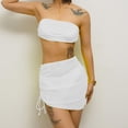 thumbnail image 5 of Trajes de baño para mujer, moda, cómodo, estampado, bikini, traje de baño de color liso para mujer, conjuntos de bikinis, trajes de baño de 3 piezas para mujer, 5 of 5