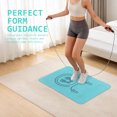thumbnail image 3 of Raindrops Household Workout Mat Sports Mat TPE Thickened Design 1Pcs, 3 of 6