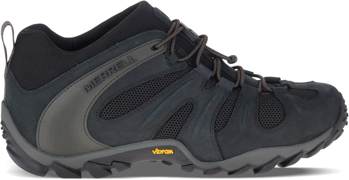 Merrell Men's Cham 8 Streach Hiking Shoes, Black