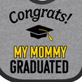 thumbnail image 4 of Inktastic Congrats My Mommy Graduated with Cap Boys or Girls Baby Bib, 4 of 4