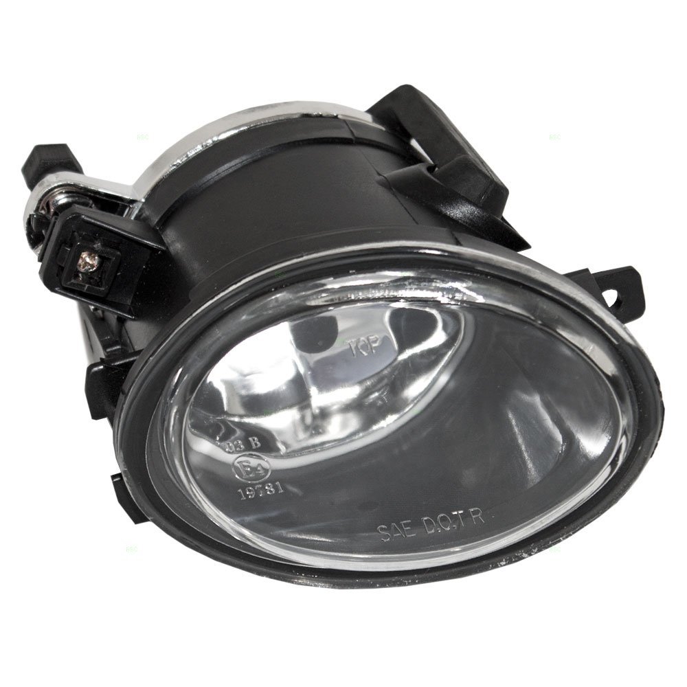 Passengers Fog Light Lamp Lens Replacement for BMW with Sport Package